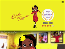 Tablet Screenshot of littleflowerartist.com